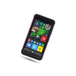 Coveron For Microsoft Lumia 640 Case Hybrid Diamond Hard Hot Pink Phone Cover
