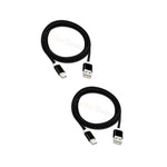 2X Usb Type C 6Ft Braided Charger Cable Cord For Phone Samsung Galaxy Note 8 9