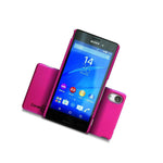 For Sony Xperia M4 Aqua Case Rose Pink Slim Plastic Hard Back Phone Cover