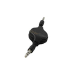 NEW Retractable AUX Auxiliary Cable Cord for Apple iPhone / Android Cell Phone