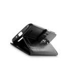 For Asus Zenfone 2E 5 0 Wallet Case Black Folio Faux Leather Pouch Lcd