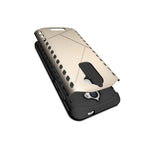 Gold Black Slim Hard Hybrid Phone Cover For Coolpad Note 3 Lite Hard Case