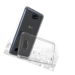 Hybrid Slim Fit Hard Back Cover Phone Case For Lg X Max Clear Clear