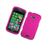 Hard Rubberized Matte Hot Pink Phone Cover Case For Samsung Ativ Odyssey I930