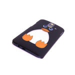 Black Penguin Case For Htc One E8 Slim Fit Hard Design Phone Cover