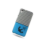 For Htc Desire 826 Case Chevron Anchor Hard Phone Slim Snap On Protective Cover