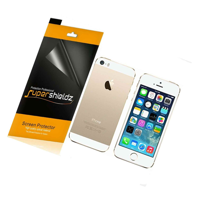Supershieldz 3 Front 3 Back Anti Glare Matte Screen Protector For Iphone 5S