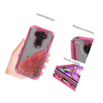 For Lg Aristo 5 Aristo 5 Phoenix 5 Fortune 3 Case Pink Frame Phone Cover