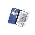 Coveron Apple Iphone 6S Plus 6 Plus Wallet Teal Navy Credit Card Folio