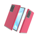 Pink Hybrid Shockproof Slim Phone Cover Hard Case For Samsung Galaxy Note 20