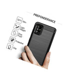 For Samsung Galaxy M51 Phone Case Slim Lightweight Minimal Cover Tpu Skin Black