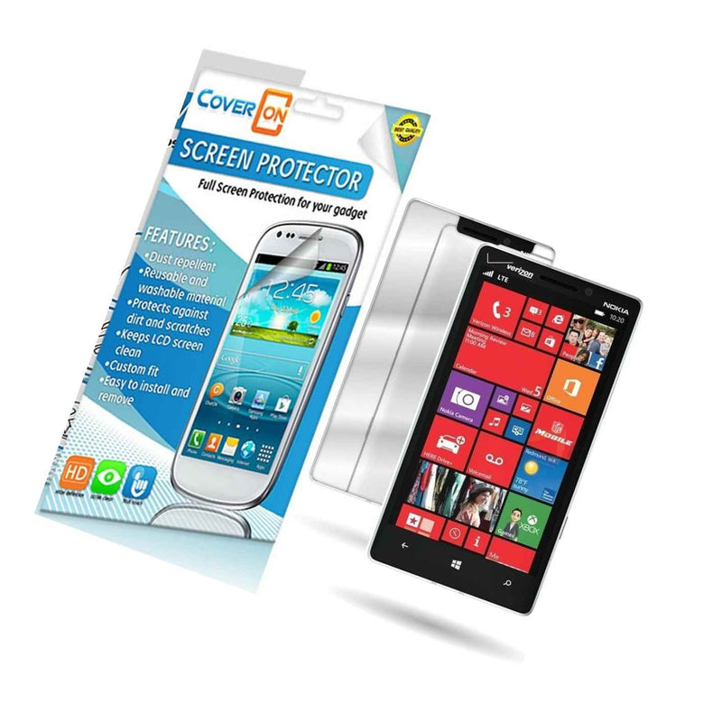 3Pcs Mirror Screen Protector Lcd Cover Guard For Nokia Lumia 929 Icon