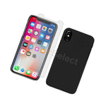 For Apple Iphone X Case Slim Hard Plastic Protective Cover Lcd Screen Protector