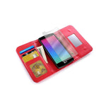Wallet Case For Lg Escape 2 Logos Spirit Red Credit Card Cover Screen