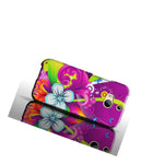 Hard Cover Protector Case For Htc One M8 Purple Floral Medley