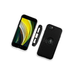 Case Hybrid Hard Shockproof Plastic Cover Black For Apple Iphone Se 2020