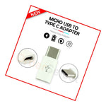 Micro Usb To Type C Adapter Converter For Phone Tcl 10L 10 Pro 10 5G Uw