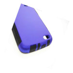Tpu Inner Plastic Outer Cover Hybrid Case For Blu Life Play Blue Black