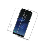 Tpu Back Cover Front Protector Slim Case For Samsung Galaxy S8 Plus Clear