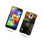 Hard Cover Protector Case For Samsung Galaxy S5 The Scream