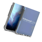 For Samsung Galaxy S20 Case Flexible Tpu Phone Cover Clear With Gray Trim