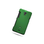 Matte Green Case For Sony Xperia Tl Lt30At Hard Skin Cover Phone
