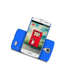 For Lg Access F70 Hard Case Slim Matte Back Phone Cover Royal Blue