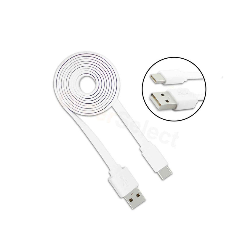 Usb Type C Flat Noodle Charger Cable For Phone Samsung Galaxy S8 S8 Plus Note 8