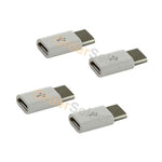 4X Micro Usb To Usb Type C Adapter For Samsung Galaxy A51 S11 S11 Plus 11E