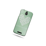 For Htc Desire 510 Case Cat Heart Hard Phone Slim Protective Snap On Cover