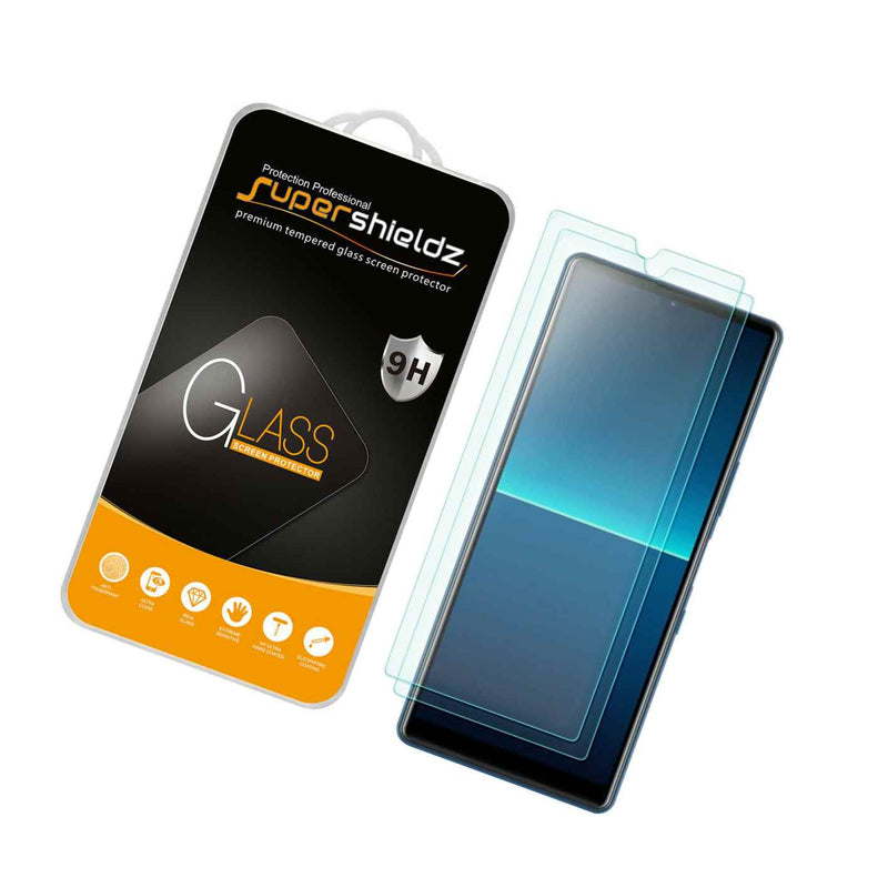 2 Pack Supershieldz For Sony Xperia L4 Tempered Glass Screen Protector Saver