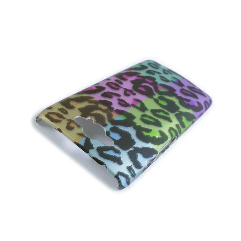 Coveron For Motorola Droid Turbo Case Colorful Leopard Hard Phone Slim Cover