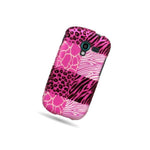 For Samsung Galaxy Exhibit T599 Pink Exotic Skins Case Hard Plastic Design Cover