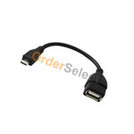 Micro Usb Otg Cable Adapter Cord Data Usb Male To Usb 2 0 Female For Android