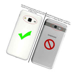 Black Hybrid Card Wallet Armor Phone Cover Case For Samsung Galaxy Sol Sky