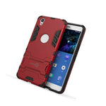 For Oneplus X Phone Case Armor Kickstand Slim Hard Cover Red Black