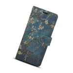 Almond Blossom Rfid Blocking Pu Leather Cover Phone Case For Samsung Galaxy S20