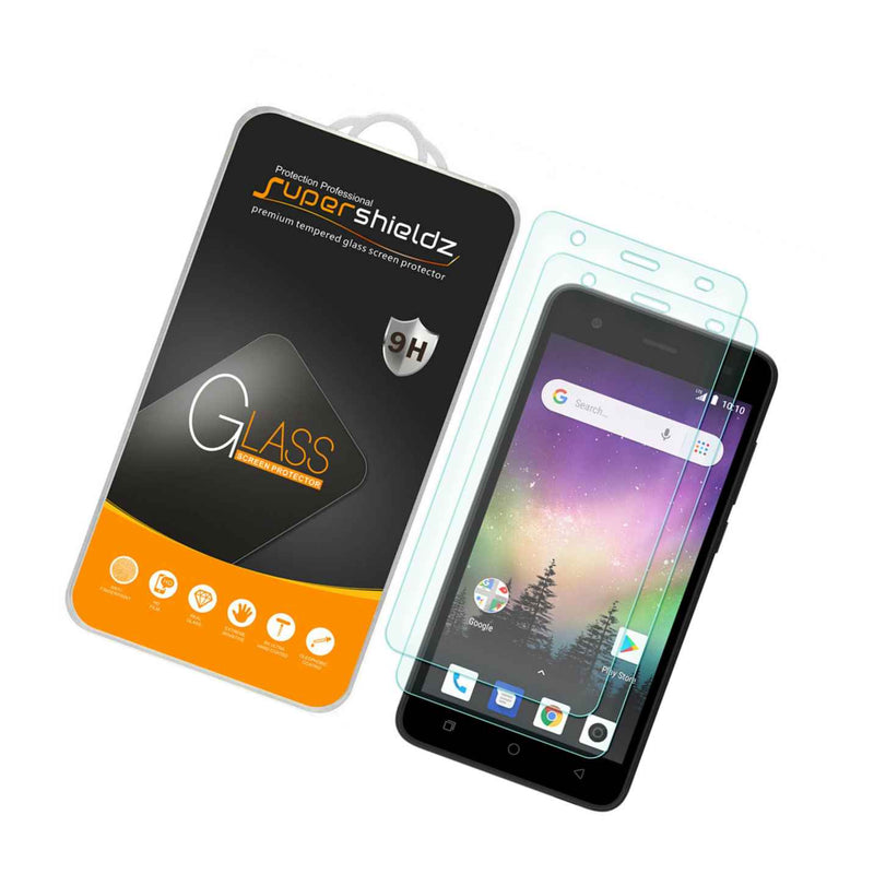 2X Supershieldz Tempered Glass Screen Protector Saver For Coolpad Legacy Go