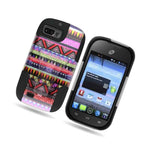 Aztec Dual Layer Hybrid Cover Case For Zte Fury N850 Valet Z665C Director