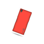 Coveron For Htc Desire Eye Hard Case Slim Matte Back Phone Cover Tomato Red