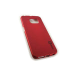 For Samsung Galaxy S6 Edge Hard Case Slim Matte Back Phone Cover Scarlet Red