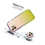 Purple Yellow Hard Case For Apple Iphone 11 Pro Colorful Full Body Phone Cover