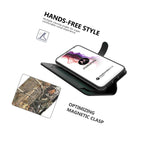 Camo Rfid Blocking Pu Leather Wallet Phone Case For Motorola One Fusion Plus