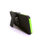 For Apple Iphone 6 Plus 5 5 Green Black Hard Case Belt Clip Holster Cover