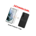 Slim Shockproof Phone Case Black Lcd Screen Protector For Samsung Galaxy S21