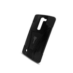 For Lg Volt 2 Case Hybrid Dual Layer Hard Stand Protective Phone Cover Black