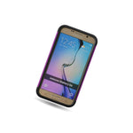 Coveron For Samsung Galaxy S6 Case Hybrid Diamond Hard Purple Phone Cover