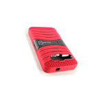 Coveron For Alcatel One Touch Sonic Lte Case Kickstand Hard Cover Red Black