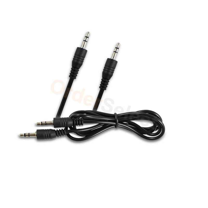 3Ft 3 5Mm Male To Male Stereo Audio Aux Cable Cord For Pc Ipod Mp3 Car Iphone