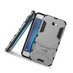 For Galaxy On5 2016 Only J5 Prime Case Armor Kickstand Slim Cover Silver